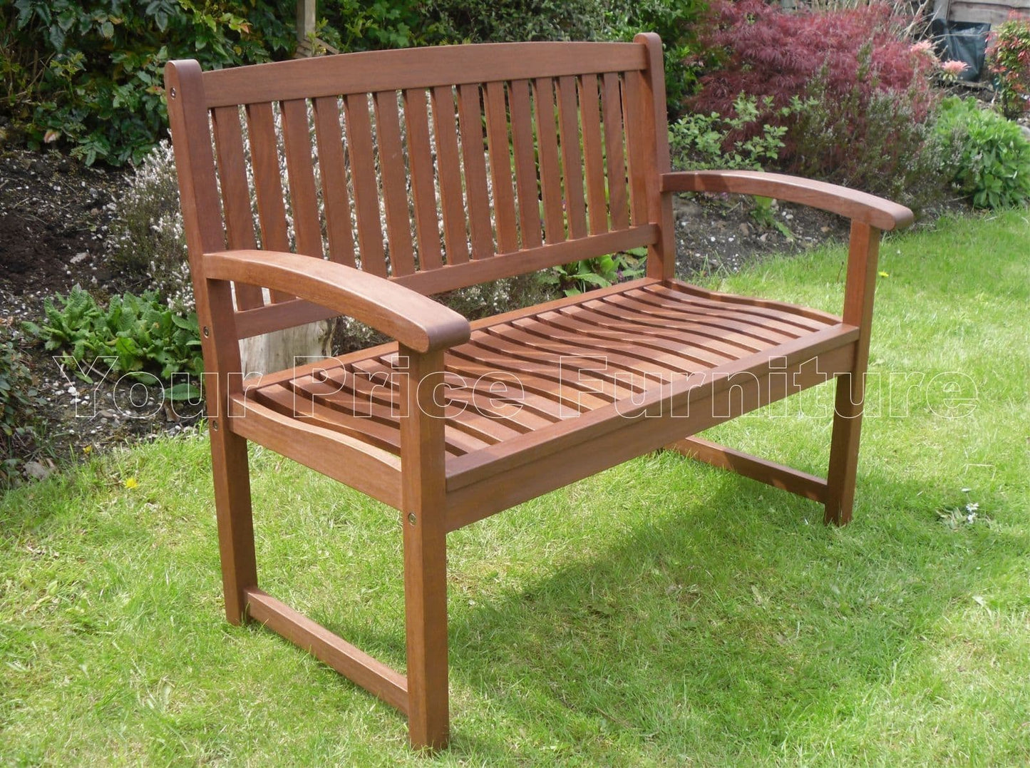 Henley Hardwood 2 Seat Garden Bench