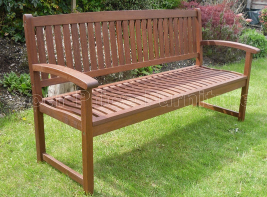 Henley Hardwood 3 Seat Garden Bench