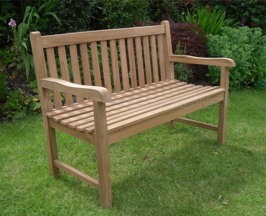 Java 2 Seat Teak Bench