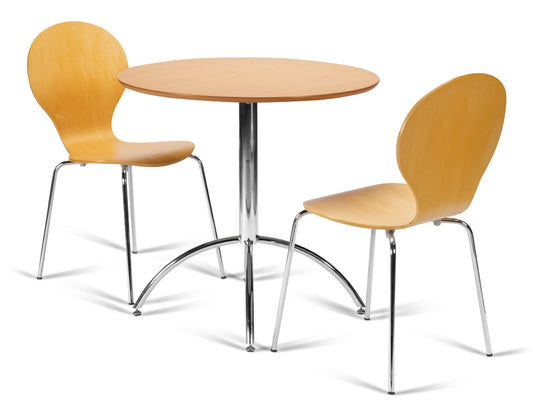Kimberley Dining Set Natural Table & 2 Natural Chairs