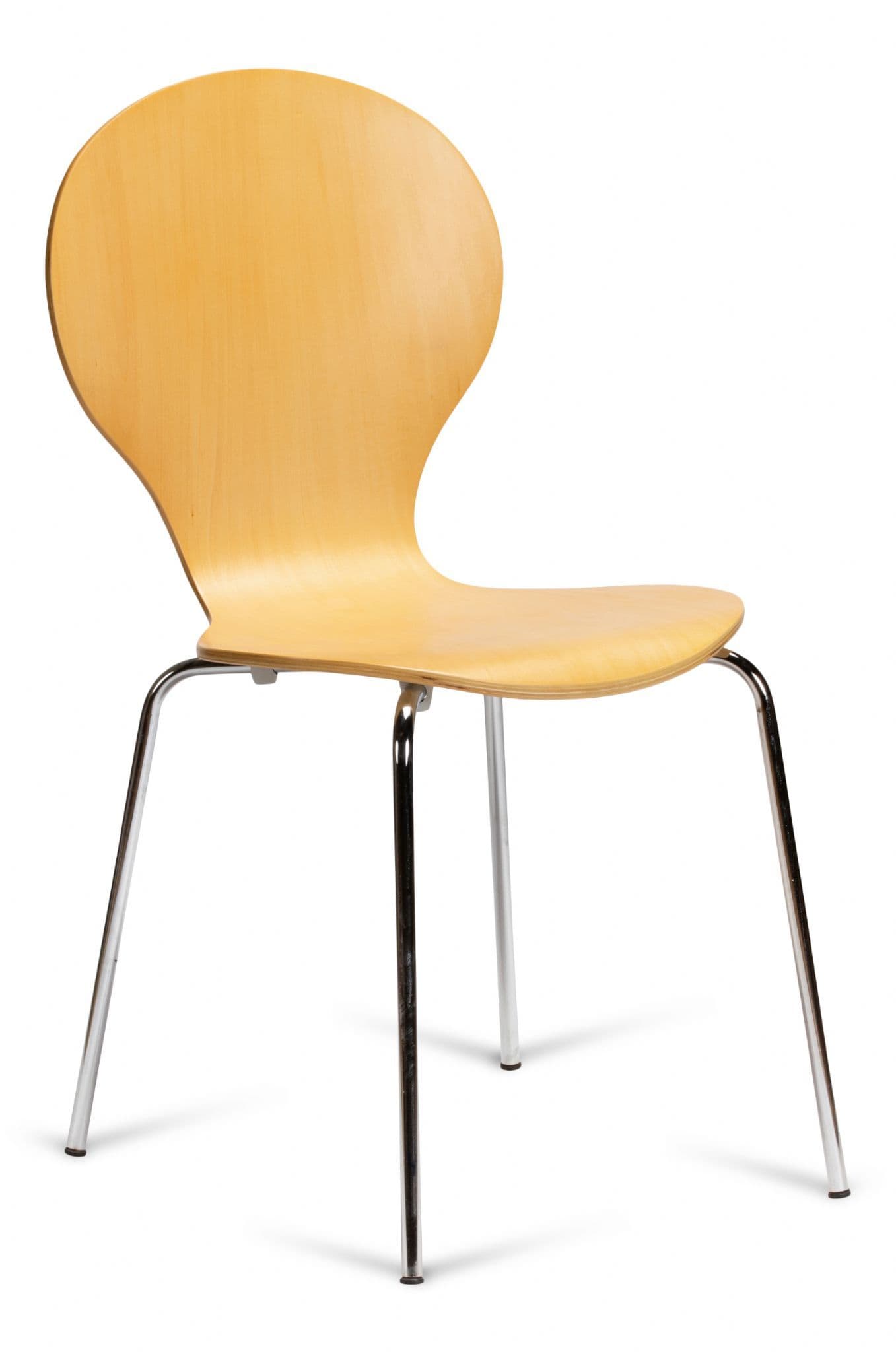 Kimberley Dining Set Natural Table & 4 Natural Chairs - Chair Front View