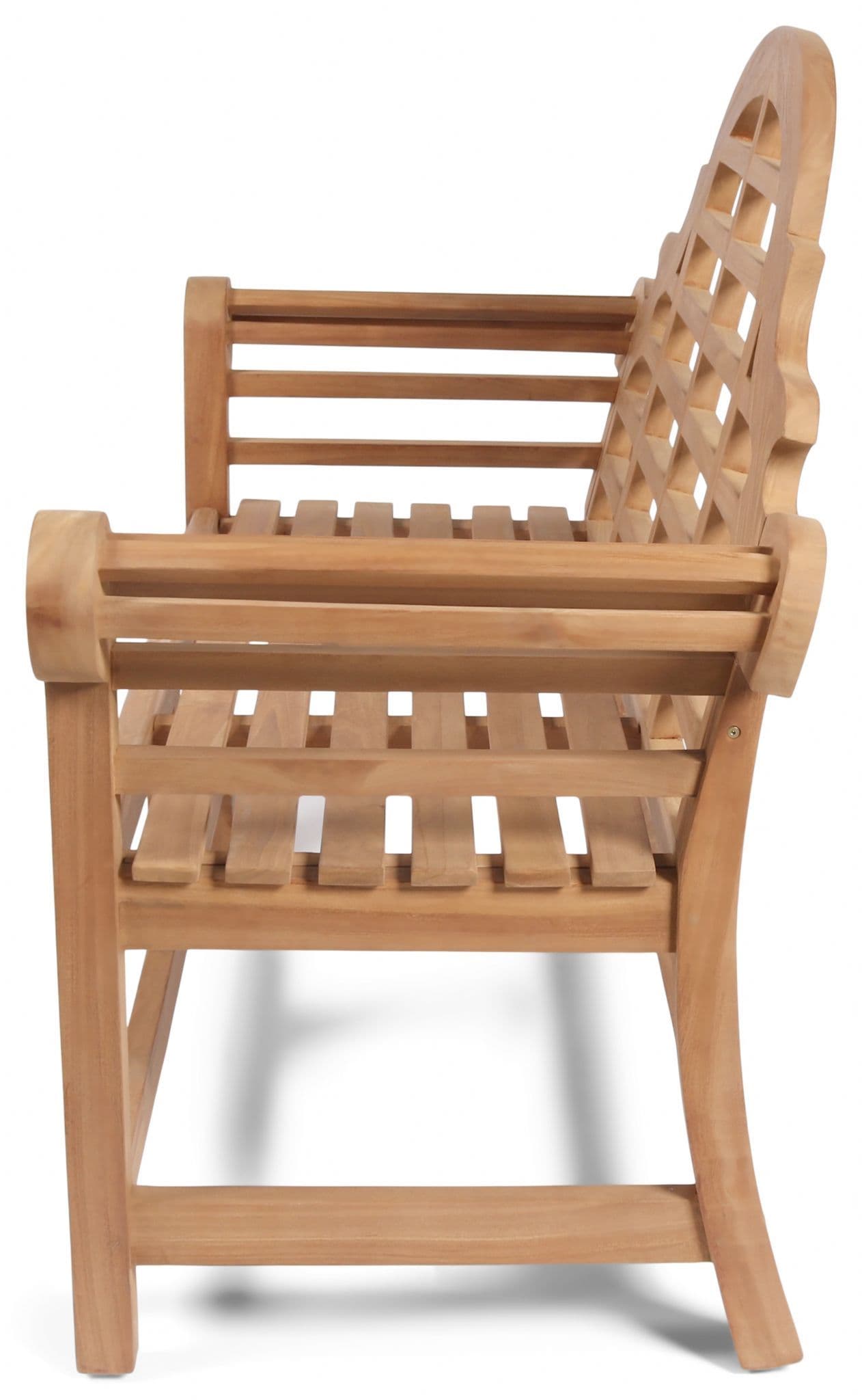 Marlborough 120cm 2 Seat Teak Bench Side