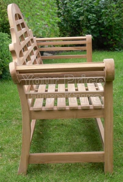 Marlborough 150cm 3 Seat Teak Bench Side