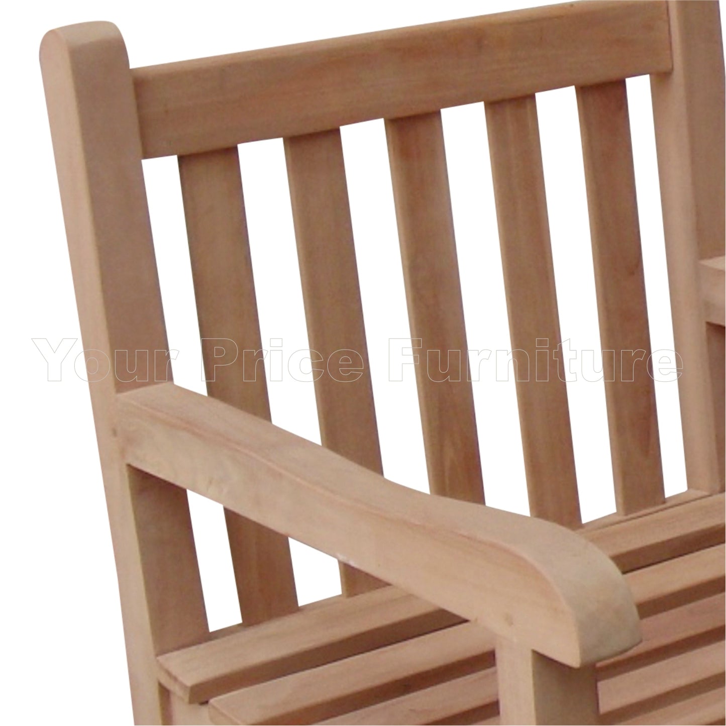 Java Teak Companion Set 2 Seat Garden Love Tete Bench FLEGT Certified - 1/2 Price Deal